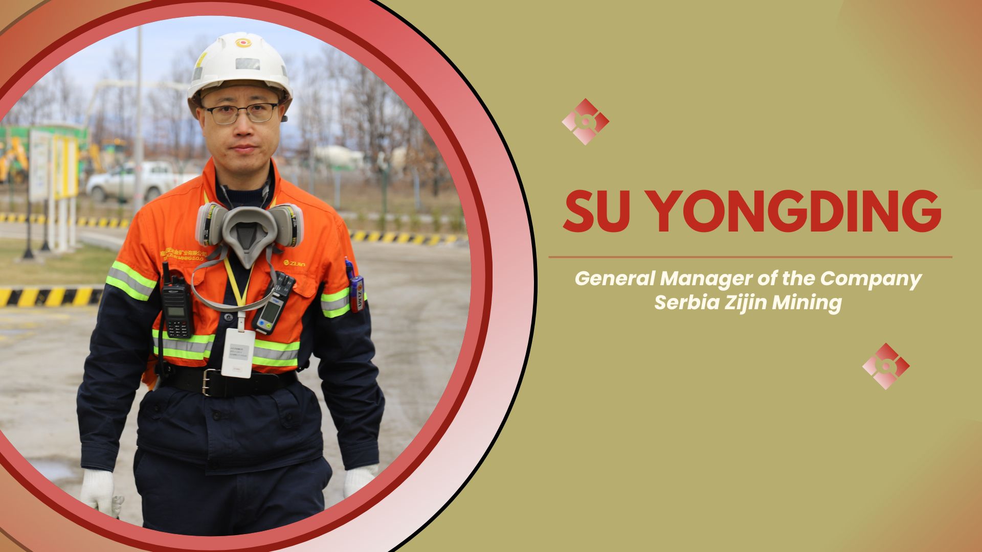 Su Yongding – General Manager of the Serbia Zijin Mining